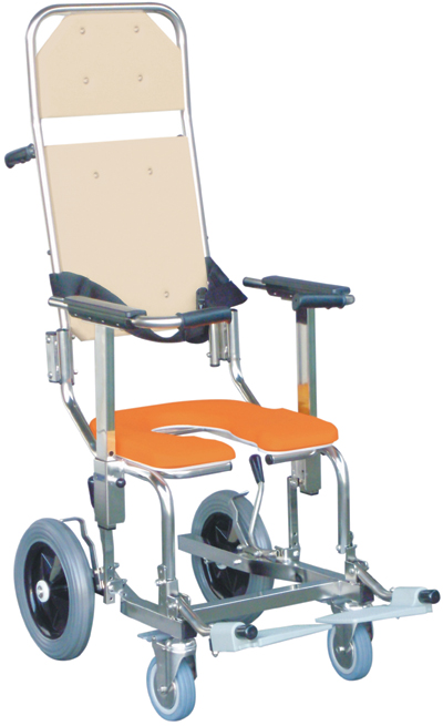 最も信頼できる 介護用品スクリオシャワーキャリーAG-WG 4輪ステンレスダブルロックキャスター シャワー用車椅子 水回り用車椅子 